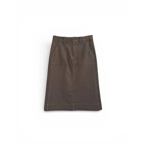 NEW G1 women's jane midi skirt in washed black